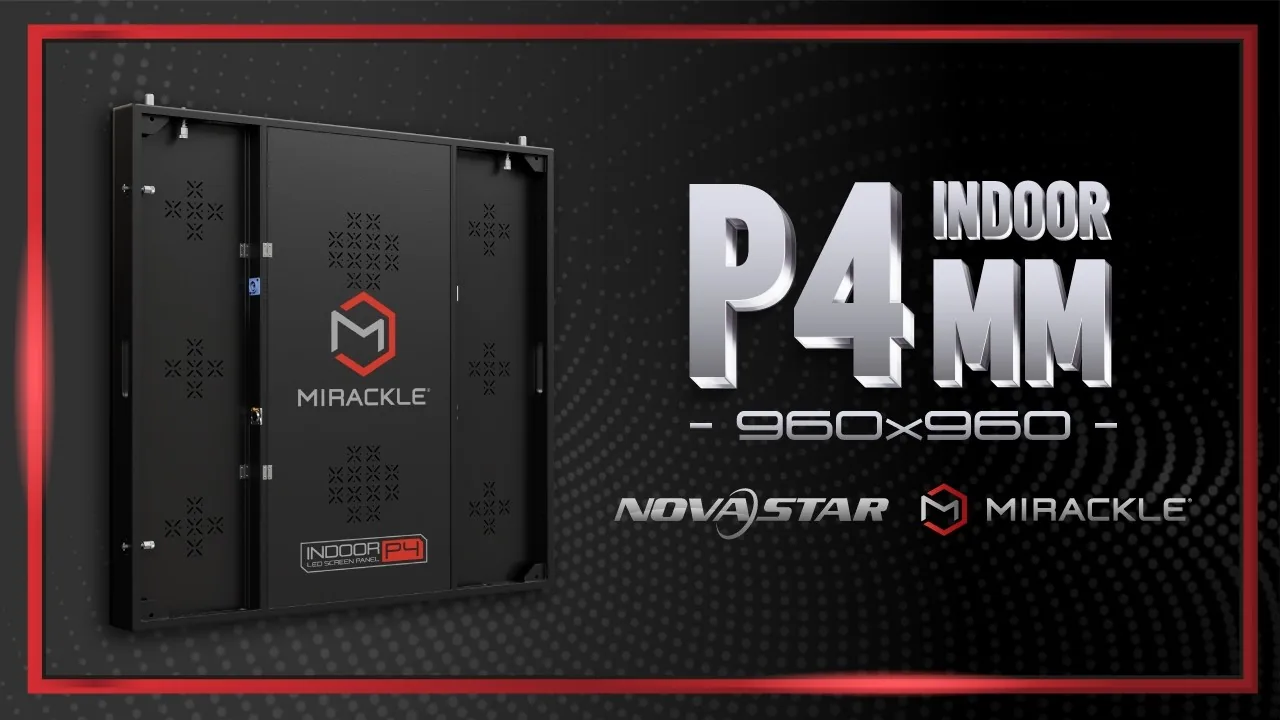 Mirackle P4mm indoor LED display panel