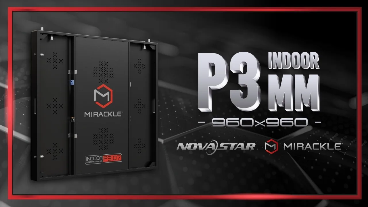 Mirackle P3mm indoor LED display panel