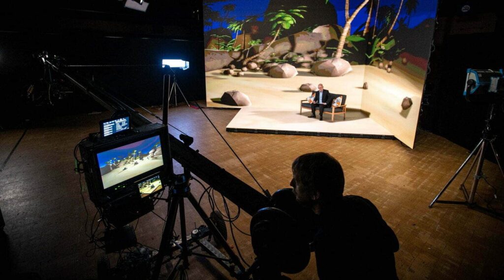 The use of LED walls in virtual productions. A new beginning