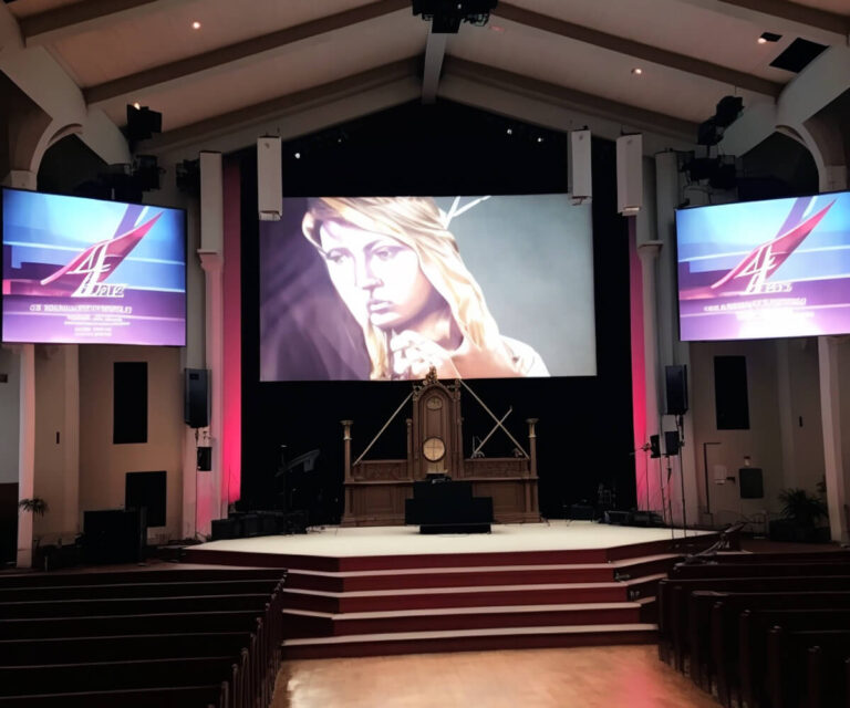 LED Screens The Key to Better Sermon Delivery in Churches Mirackle