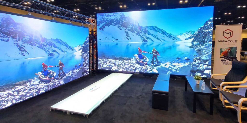 LED WALL IN TRADE SHOWS